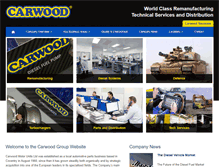 Tablet Screenshot of carwood.co.uk